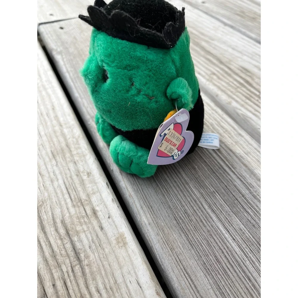 Limited‎ Edition Puffkins Stitch Frankenstein Plush Halloween Monster Toy